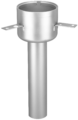 Glockensifon Scheco Typ 225/50 einteilig rund Sifonkörper Ø 110mm