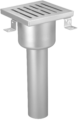 Glockensifon Scheco Typ 240/50 einteilig rund Sifonkörper Ø 110 mm