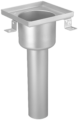 Glockensifon Scheco Typ 240 / 60 einteilig, Sifonkörper Ø 110 mm